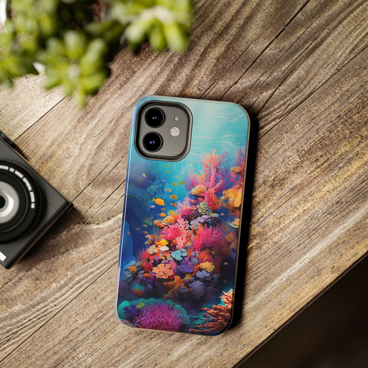 "Coral Reef Splendor" Cell Phone Case – Dive into the Vibrant Underwater World - Phone Cases