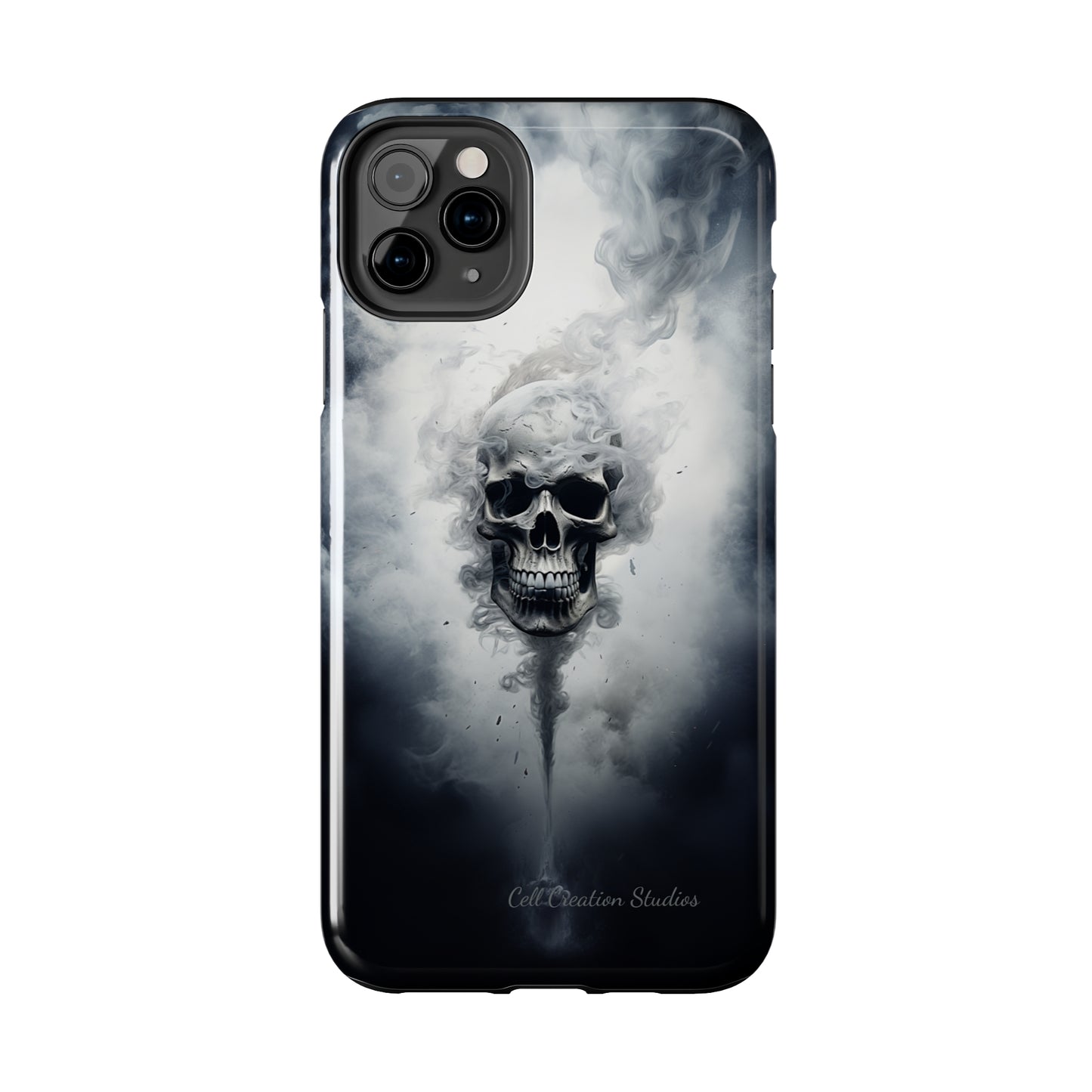 "Mystic Smoke Skull" -Tough iPhone Cases