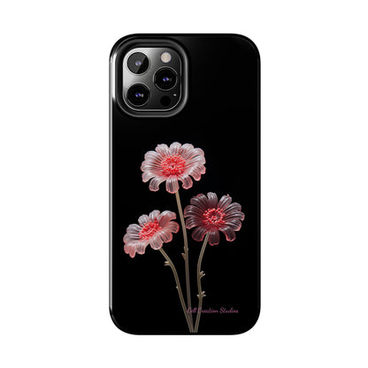 The "Desert Rose Glass Blossom" Phone Case -Tough Phone Cases