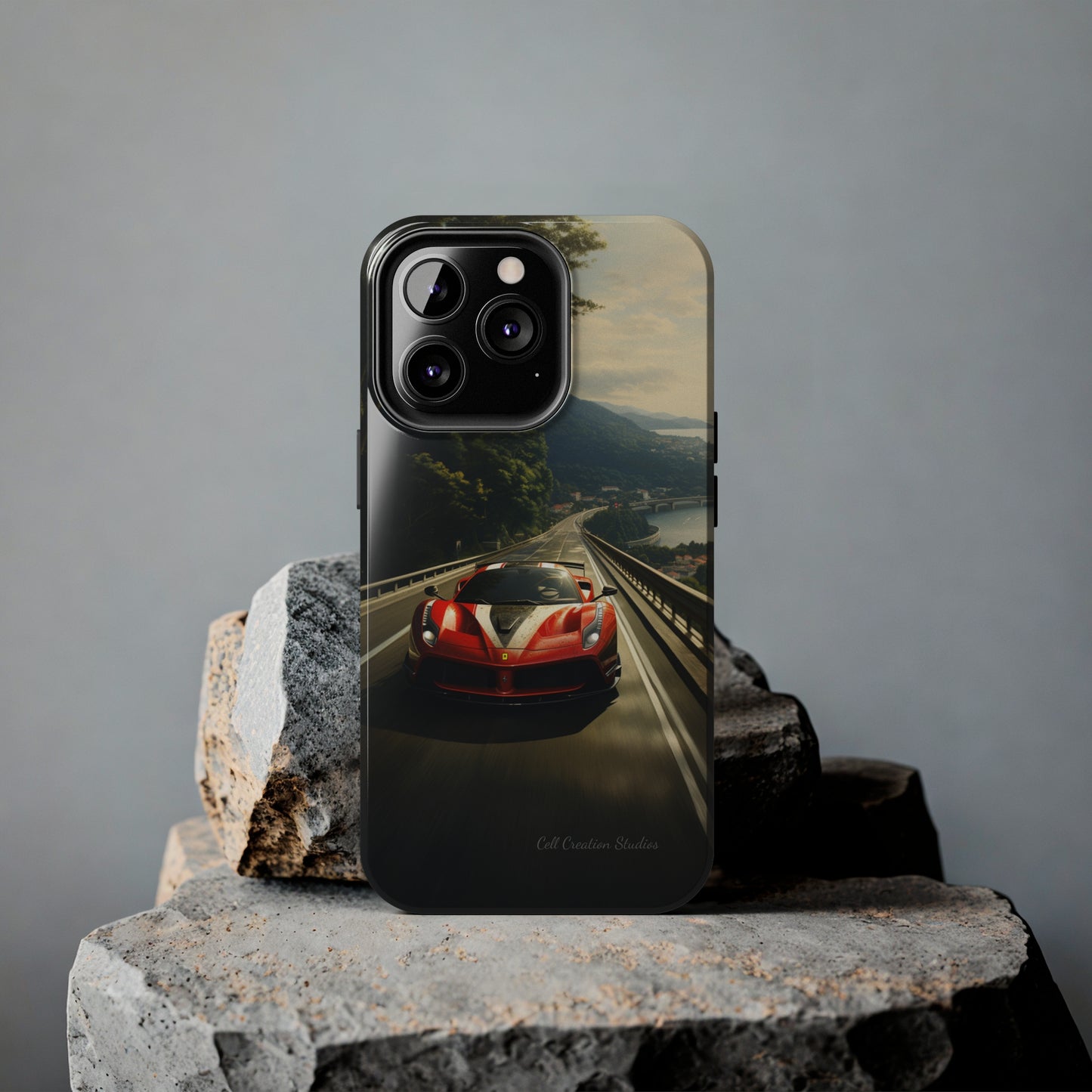 "Tropical Thrill Ferrari Edition" -Tough iPhone Cases