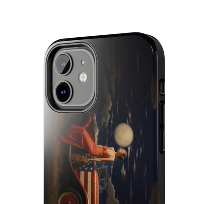 Introducing the "Desert Dreamer - 1920s Americana" Cell Phone Case – Embrace Nostalgic Elegance with Vintage Desert Charm -Tough Phone Cases