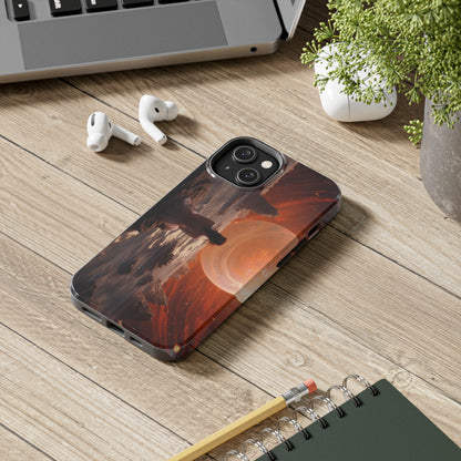Introducing the "Stargazer's Serenity" Cell Phone Case – Embrace Cosmic Tranquility! -Tough Phone Cases