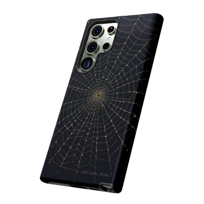 "Silken Noir Guardian" -Tough Samsung Phone Cases