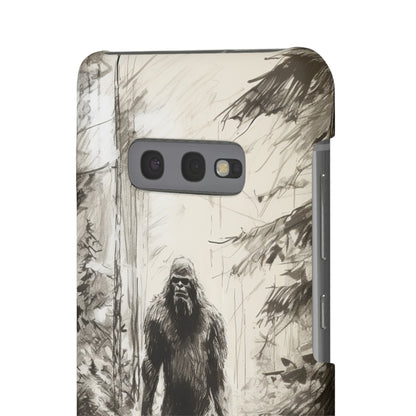 "Bigfoot in the Wilderness" Cell Phone Case – Encounter Bigfoot's Mystery -Snap Cases