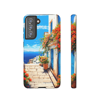 "Mediterranean Bliss Horizon" -Tough Samsung Phone Cases