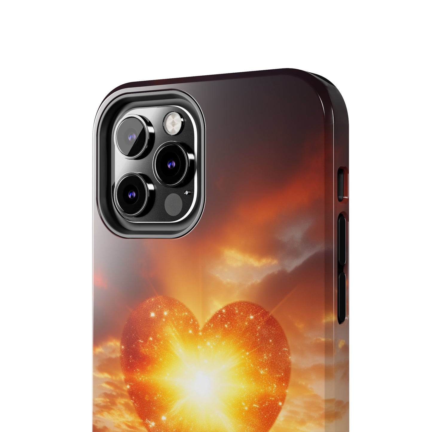 Introducing the "Sunlit Heart" Cell Phone Case – Embrace Love and Radiance -Tough Phone Cases