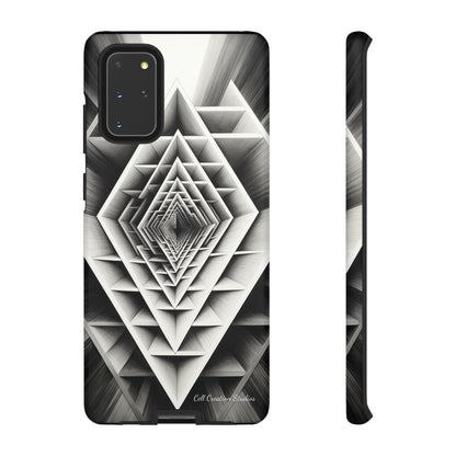 The "Geometric Triangle" Cell Phone Case -Tough Cases