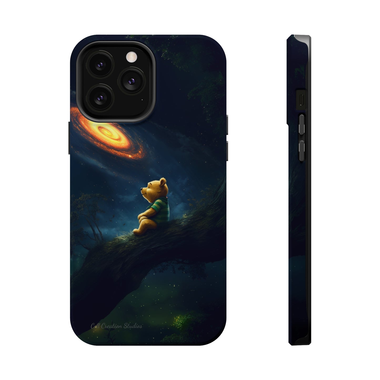 "Starry Night with Winnie-the-Pooh" Cell Phone Case -MagSafe Tough Cases