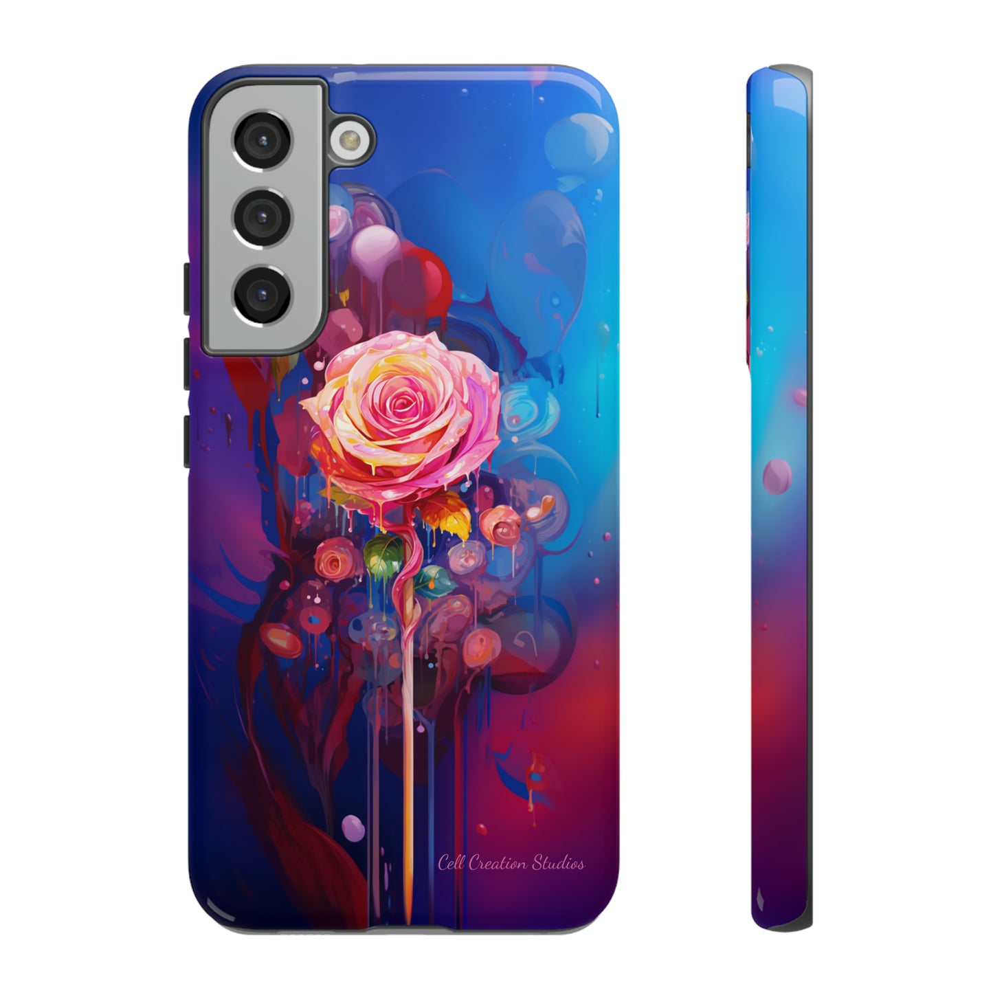 "Dreamy Rose Bloom Fantasy" -Tough Samsung Phone Cases