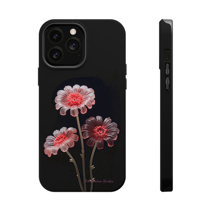 The "Desert Rose Glass Blossom" Phone Case -MagSafe Tough Cases