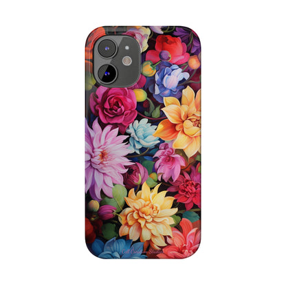 Introducing the "Blossom Beauty" Cell Phone Case – Elevate Your Style with Floral Charm -Slim Phone Cases