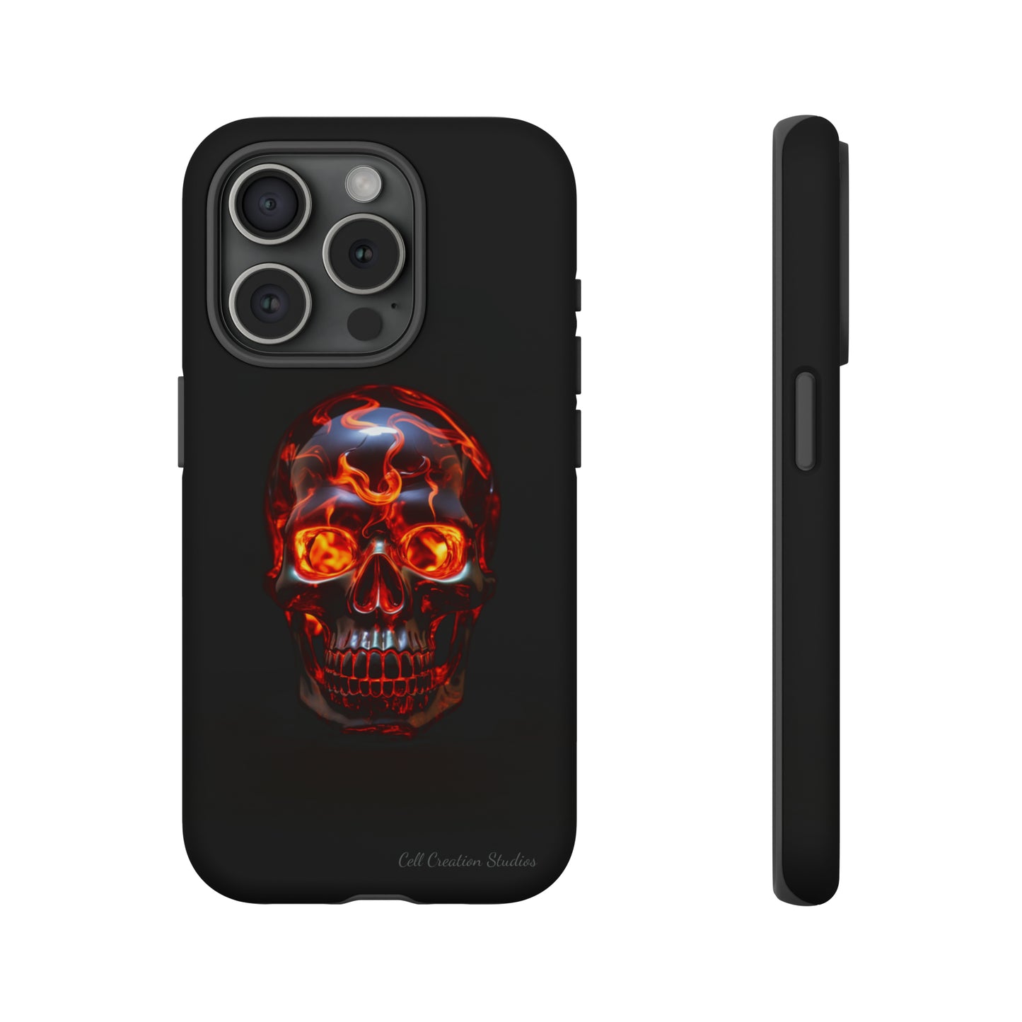 "Inferno Cranium" Phone Case -Tough Cases