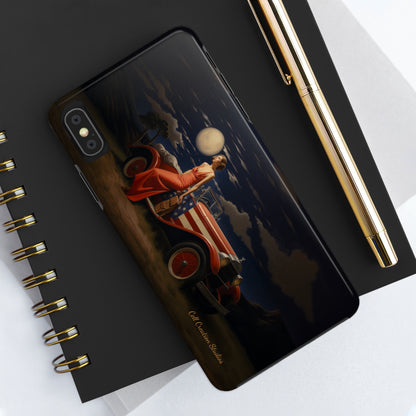 Introducing the "Desert Dreamer - 1920s Americana" Cell Phone Case – Embrace Nostalgic Elegance with Vintage Desert Charm -Tough Phone Cases