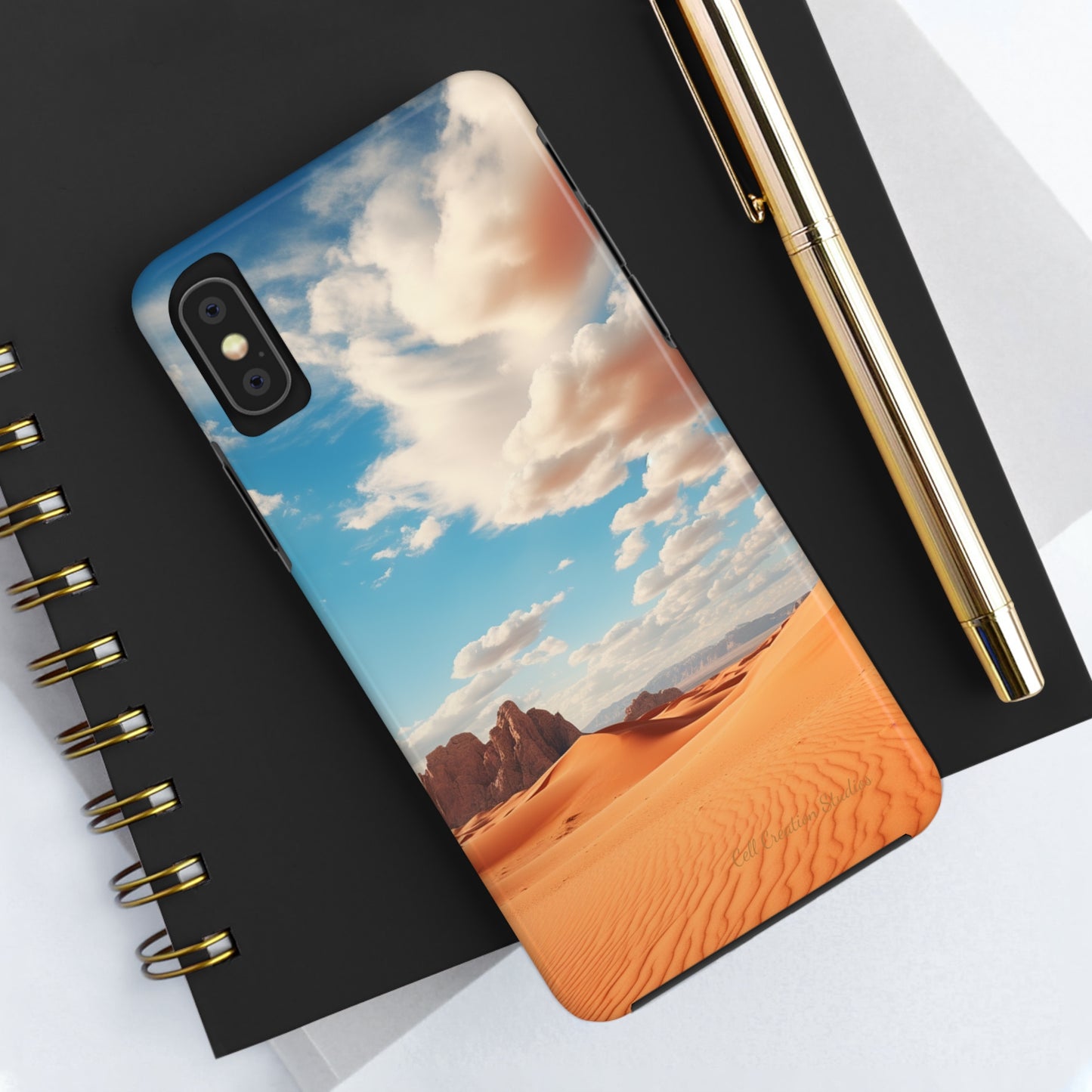 Introducing the "Desert Dreams" Cell Phone Case – Embrace the Tranquility of the Dunes -Tough Phone Cases