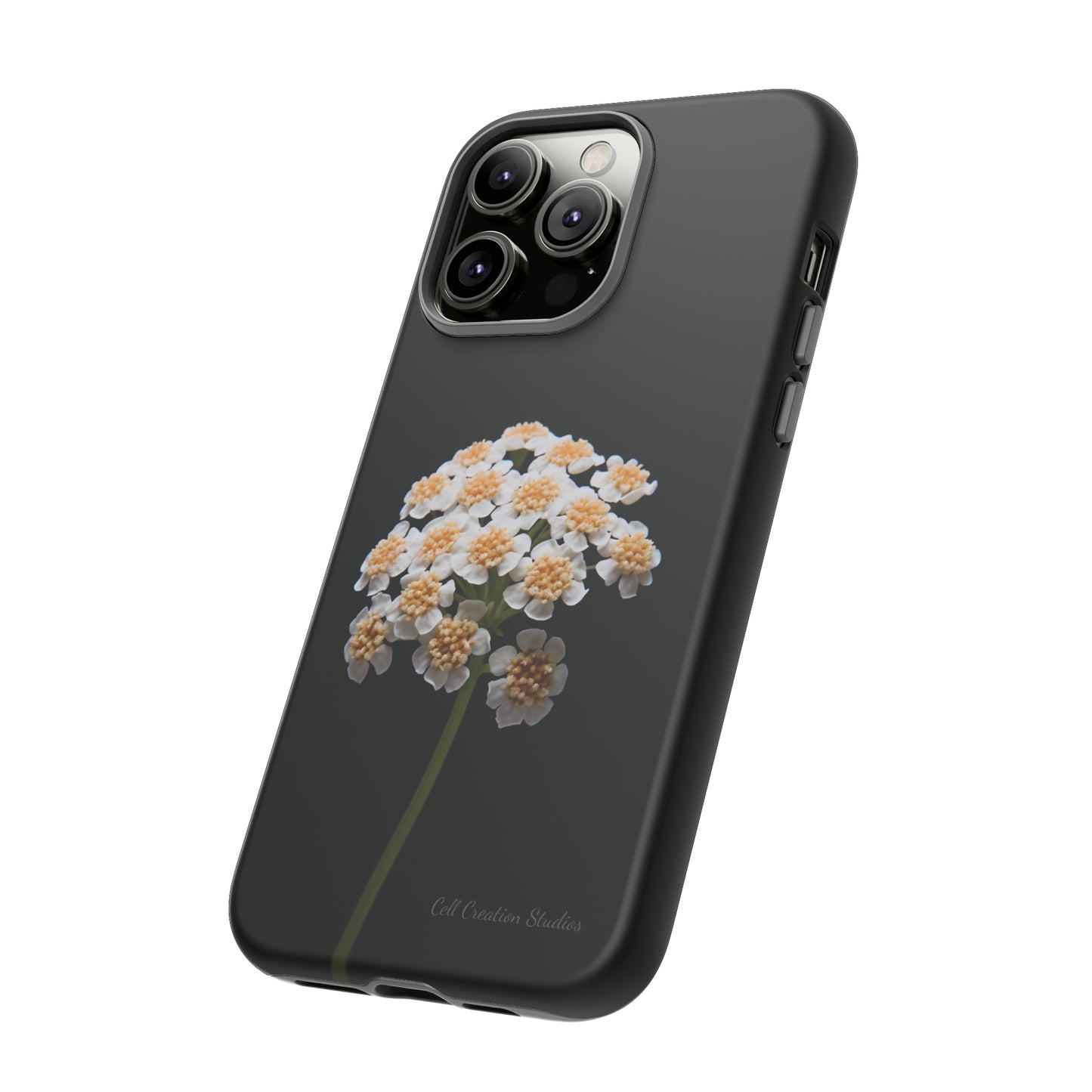 "Elegant Yarrow Bloom"  -Tough iPhone Cases