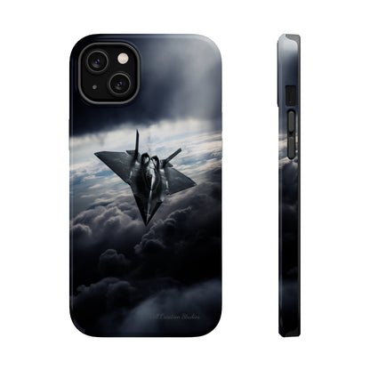 "Stealth Fighter Sky Guardian" Phone Case -MagSafe Tough Cases