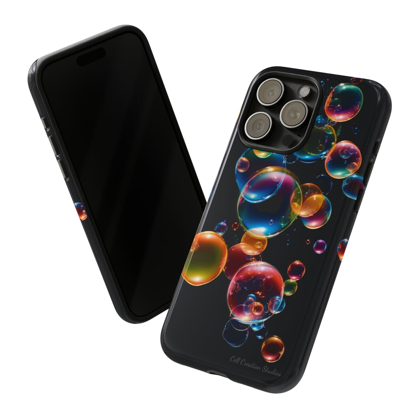 Elevate Your Phone's Aesthetic with our "BubbleBurst" Cell Phone Case -Tough Cases