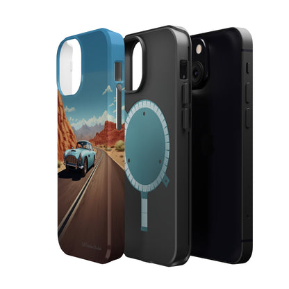 "Silver Racing Legend" -MagSafe Tough iPhone Cases