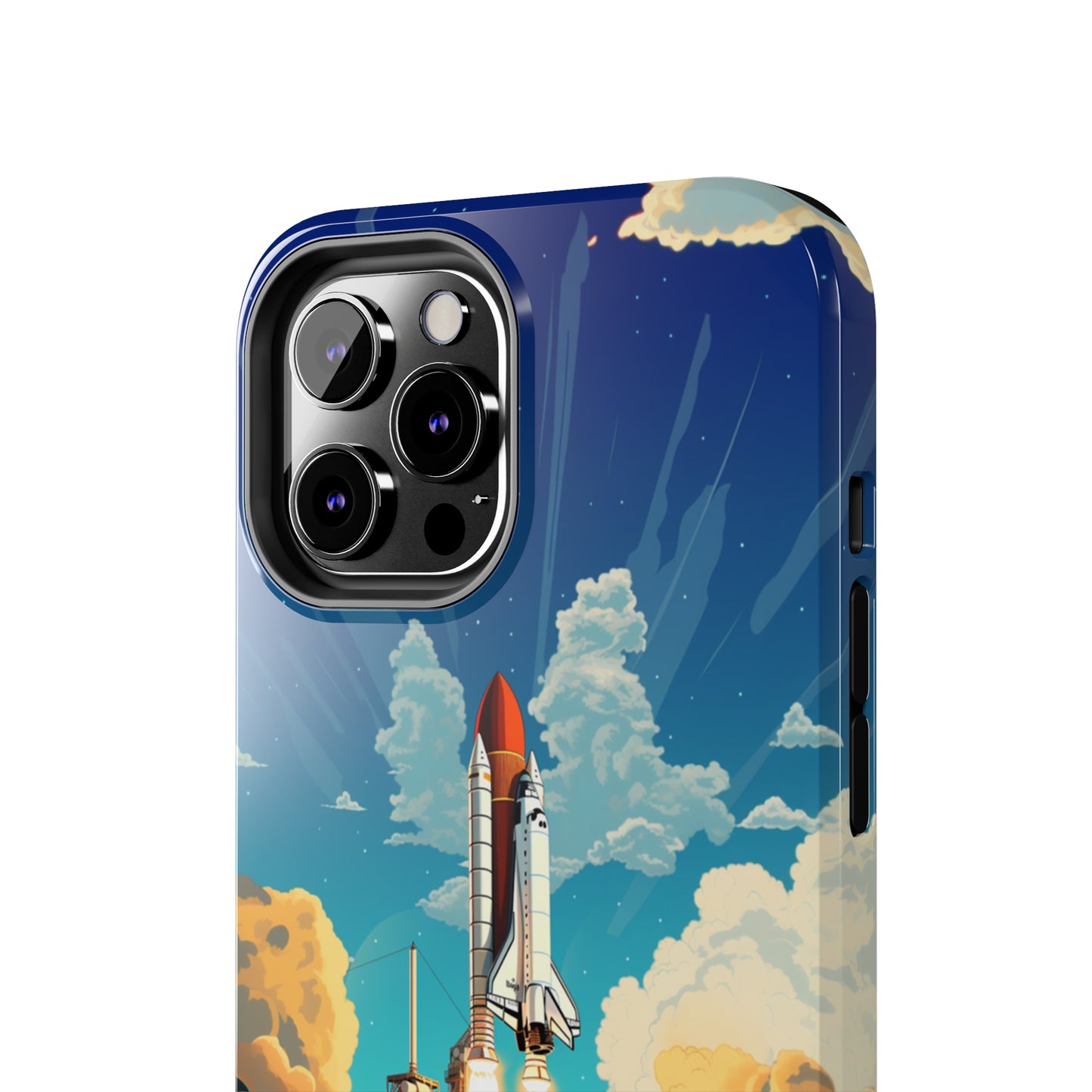 Introducing the "NASA Space Shuttle Launch" Cell Phone Case – Elevate Your Style to New Heights -Tough Phone Cases