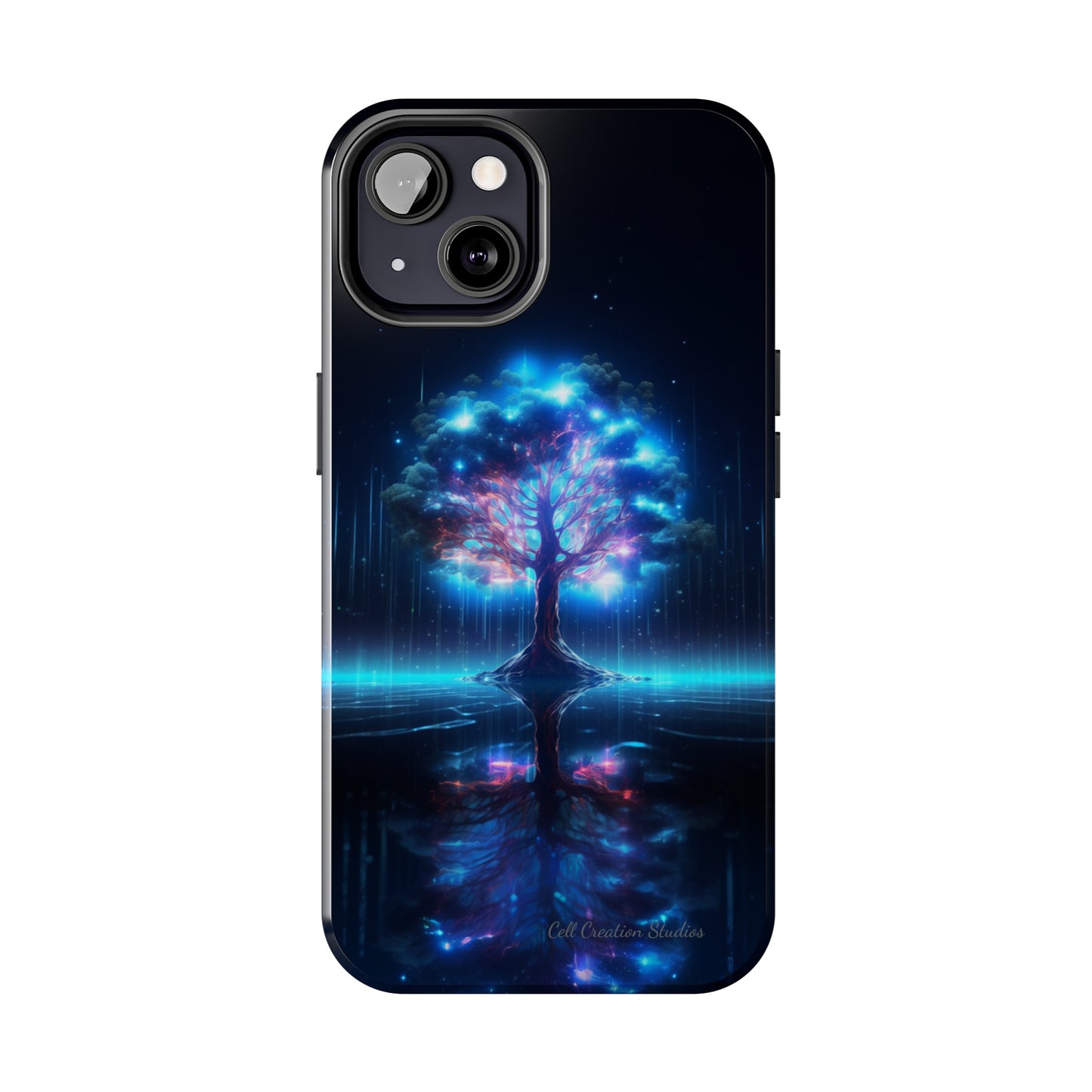 Introducing the "Luminous Tree" Cell Phone Case – Illuminate Your Style with Nature's Glow -Tough Phone Cases