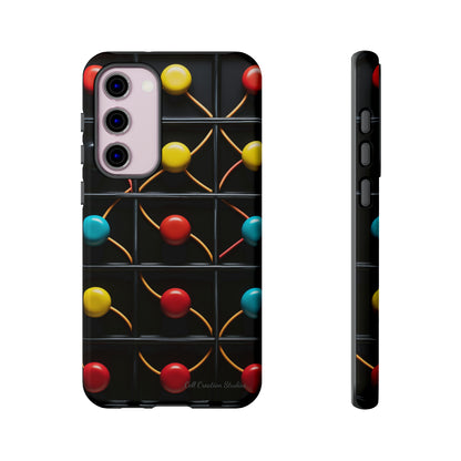 "Vibrant Spheres Fusion" -Tough Phone Cases