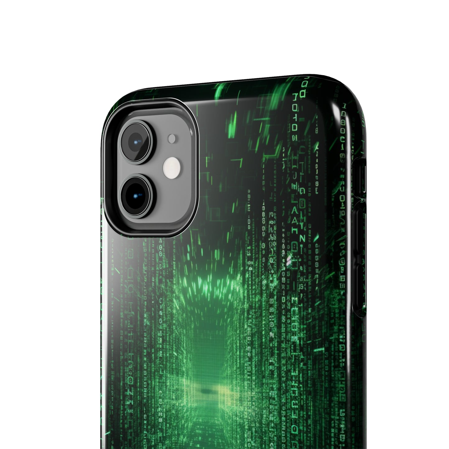 Introducing our "Digital Code Stream" Cell Phone Case – where style meets technology for your device's protection -Tough Phone Cases