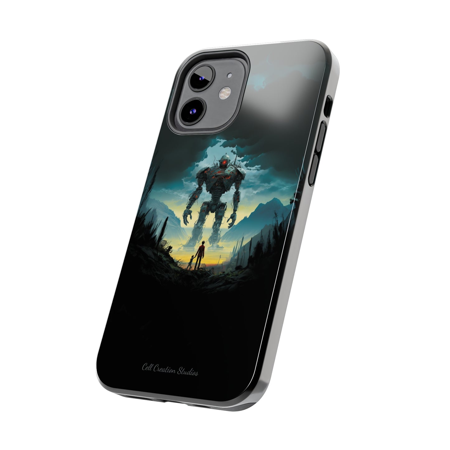 Introducing the "Rising Titan" Cell Phone Case – Witness the Astonishing Emergence of a Giant Robot! -Tough Phone Cases