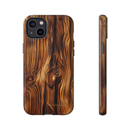 "Wood Grain Elegance"  -Tough iPhone Cases