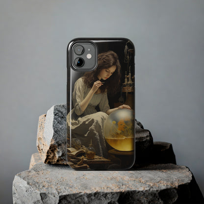 Introducing the "Mystic Botanist" Cell Phone Case – Discover the Secrets Within -Tough Phone Cases