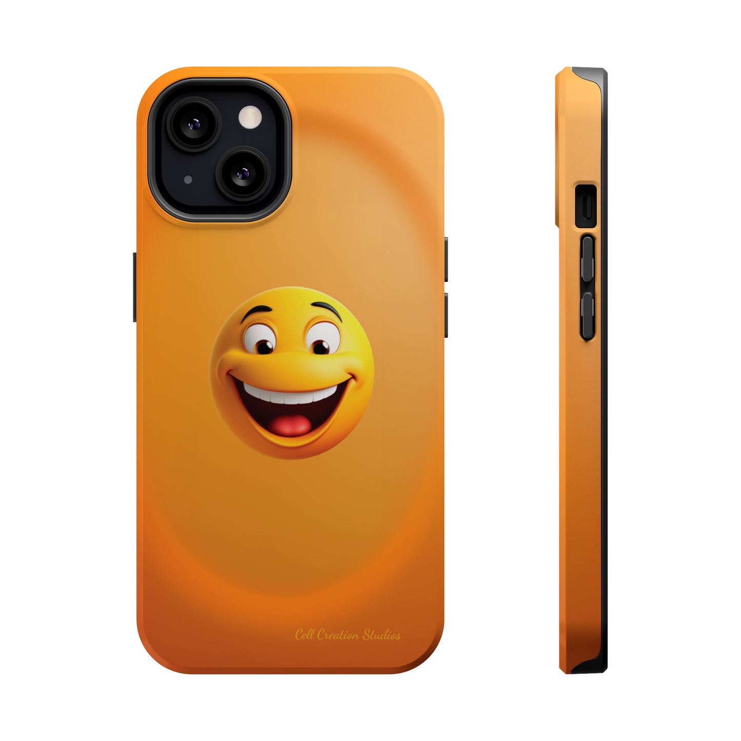 Introducing the "Laughing Emoji" Cell Phone Case – Carry Laughter Everywhere -MagSafe Tough Cases