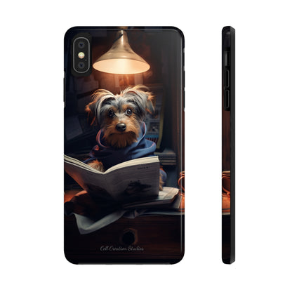 Introducing the "Canine Chronicle" Cell Phone Case – Where Tail-Wagging Tales Unfold! -Tough Phone Cases