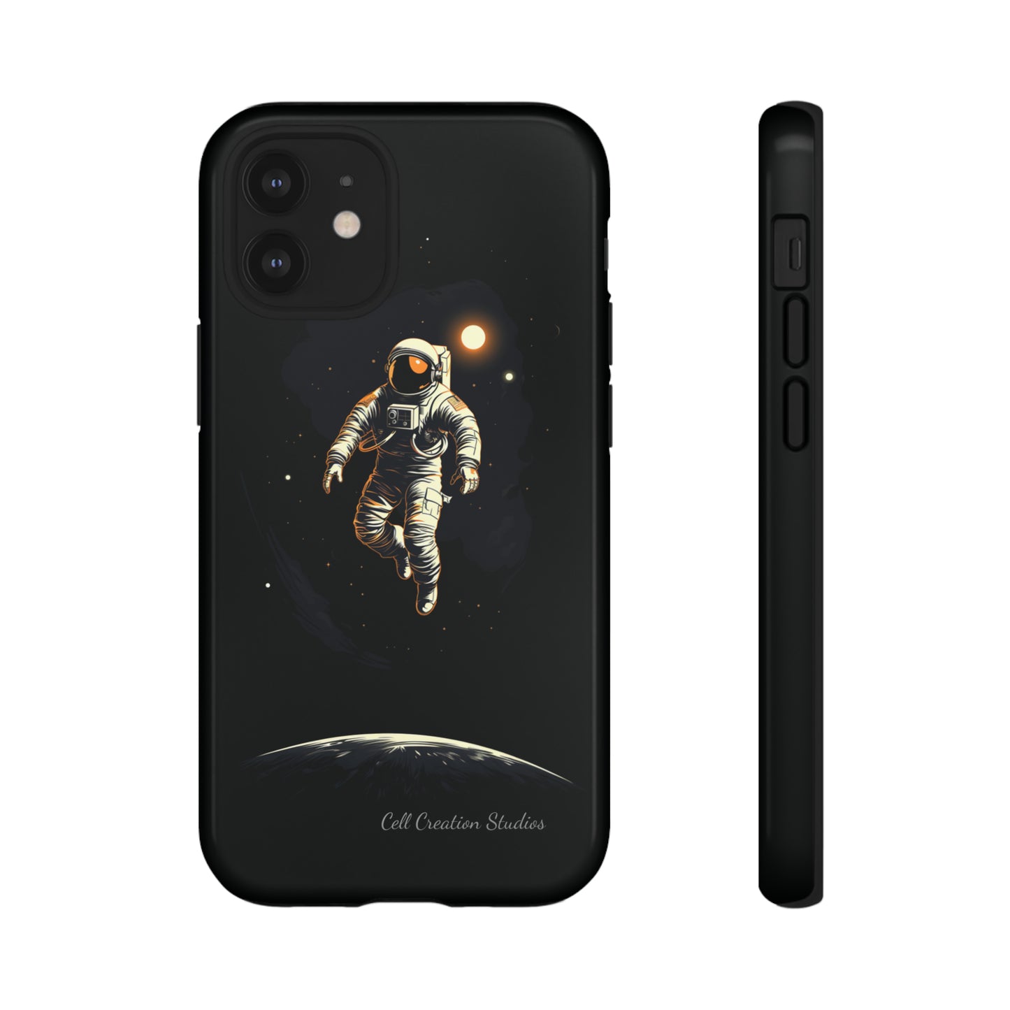 "Cosmic Explorer Astronaut" -Tough iPhone Cases