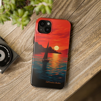 "Serenity at Sunset" -Tough iPhone Cases