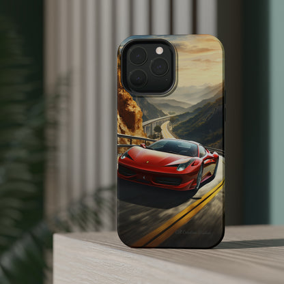 "Mountain Majesty Ferrari Edition" -MagSafe Tough iPhone Cases