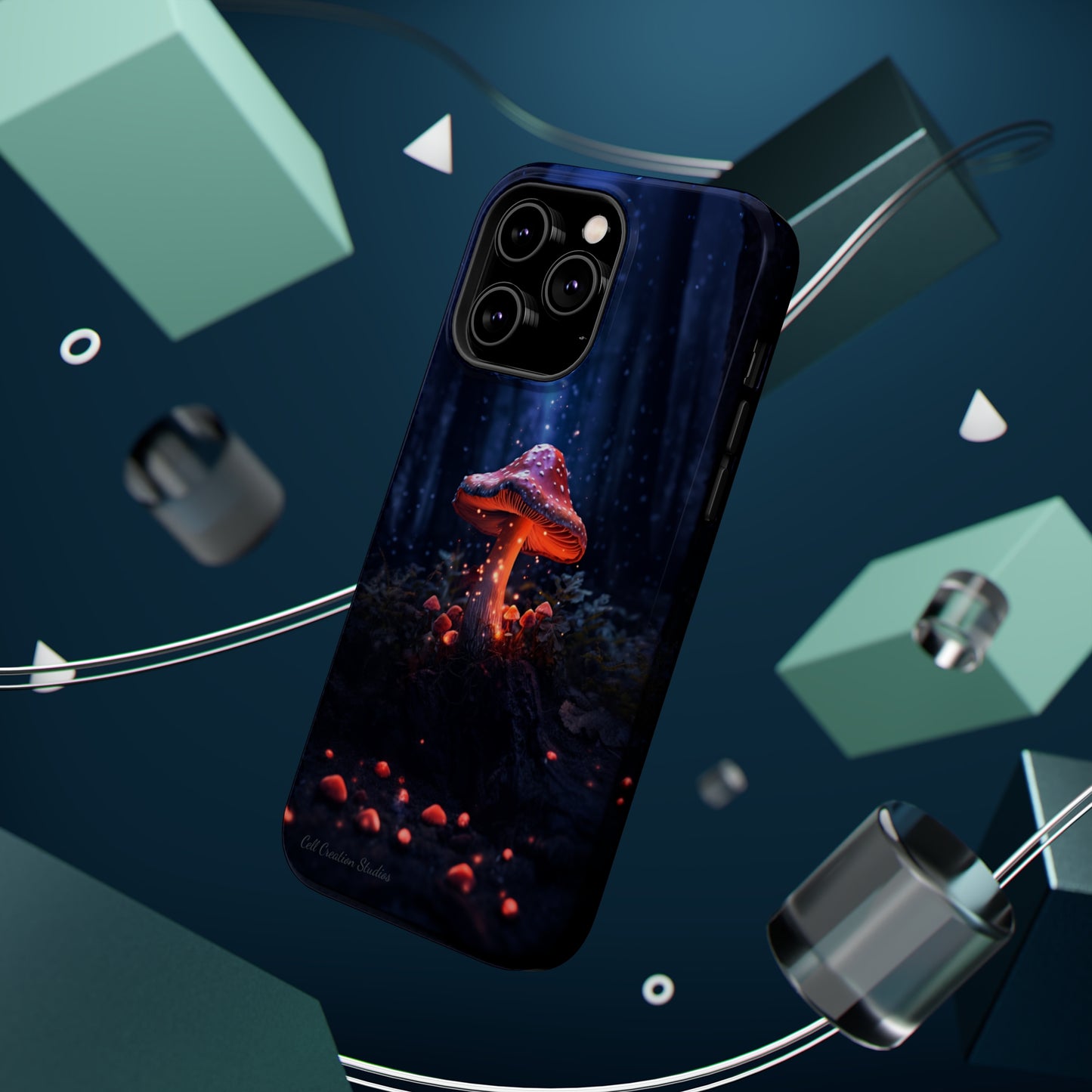 Introducing the "Enchanted Magic Mushroom" Cell Phone Case – Unveil the Mystical Realm -MagSafe Tough Cases