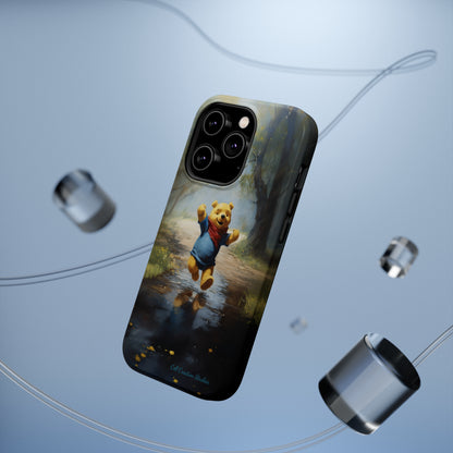 Introducing the "Winnie-The-Pooh Puddle Splash" Cell Phone Case – A Splash of Nostalgic Fun -MagSafe Tough Cases