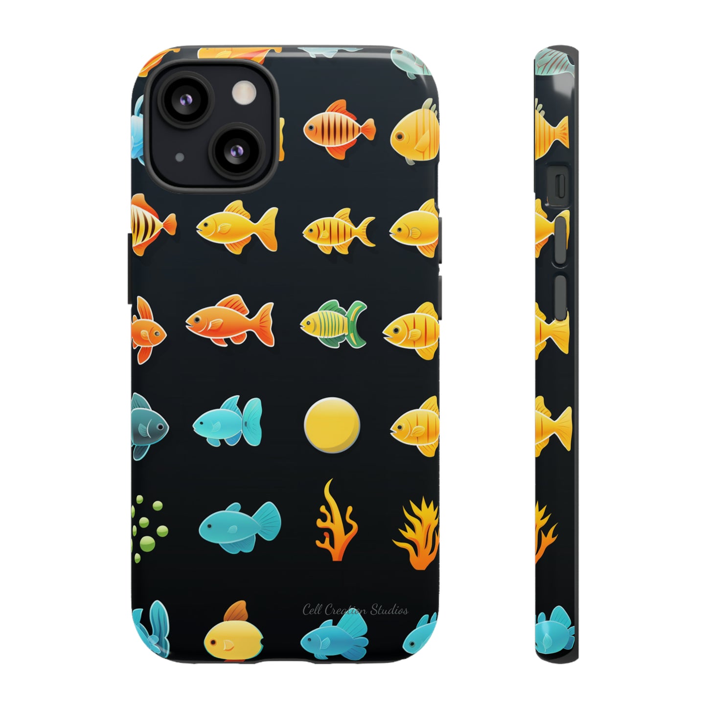 "AquaArt Fish" -Tough Phone Cases