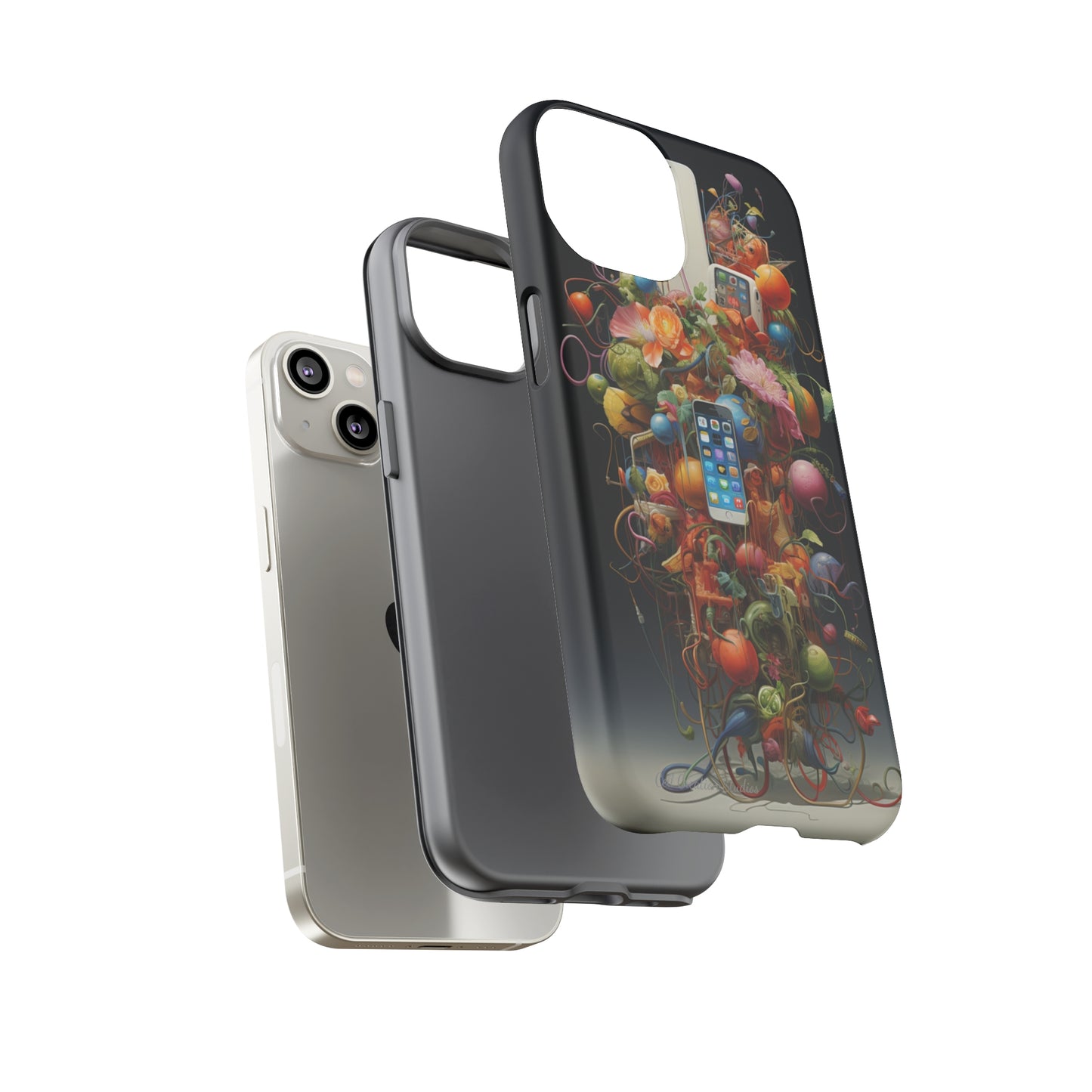 Introducing the "NatureFusion" Cell Phone Case – Where Technology Blossoms into Beauty!