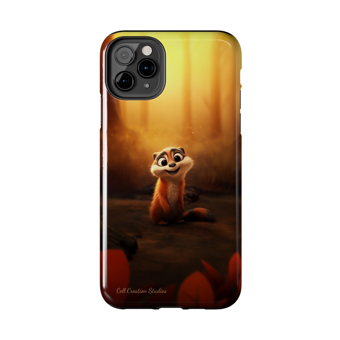 Introducing the "Woodland Chipmunk" Cell Phone Case – Embrace Natural Playfulness with Every Glance-Tough Phone Cases