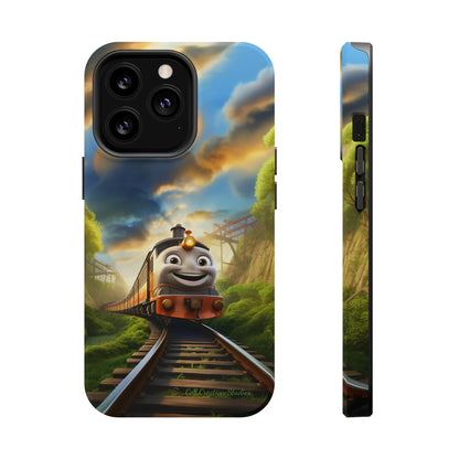 The 'Smiling Express Train" Phone Case -MagSafe Tough Cases