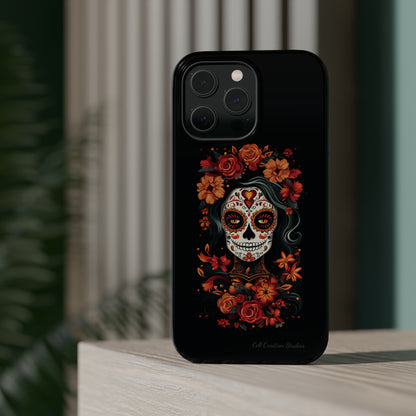 Introducing the "Day of the Dead Fiesta" Cell Phone Case – Celebrate Life in Style -MagSafe Tough Cases