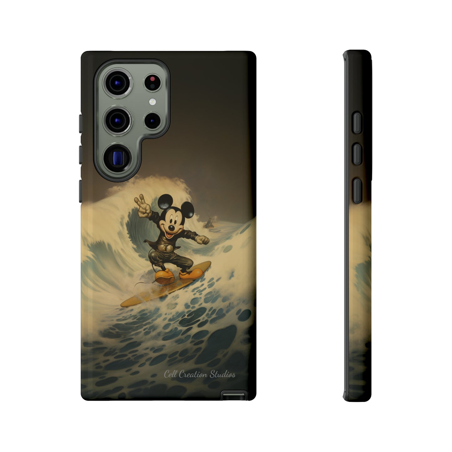 "Surf's Up Mickey" -Tough Samsung Phone Cases