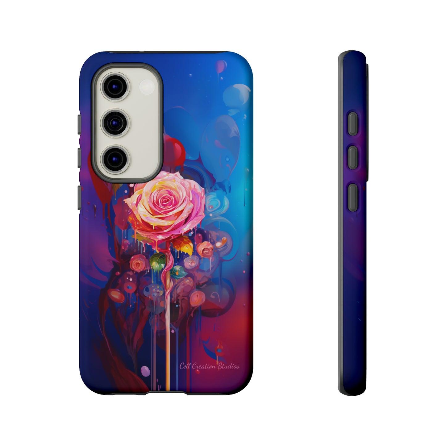 "Dreamy Rose Bloom Fantasy" -Tough Samsung Phone Cases