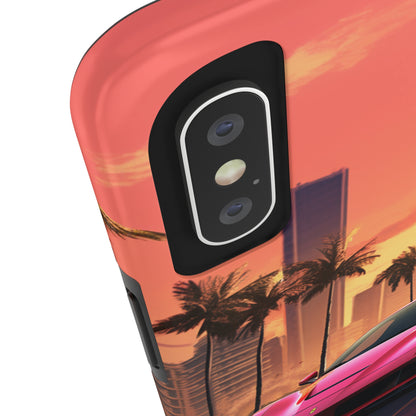 "Sunset Boulevard Ferrari Edition" -Tough iPhone Cases