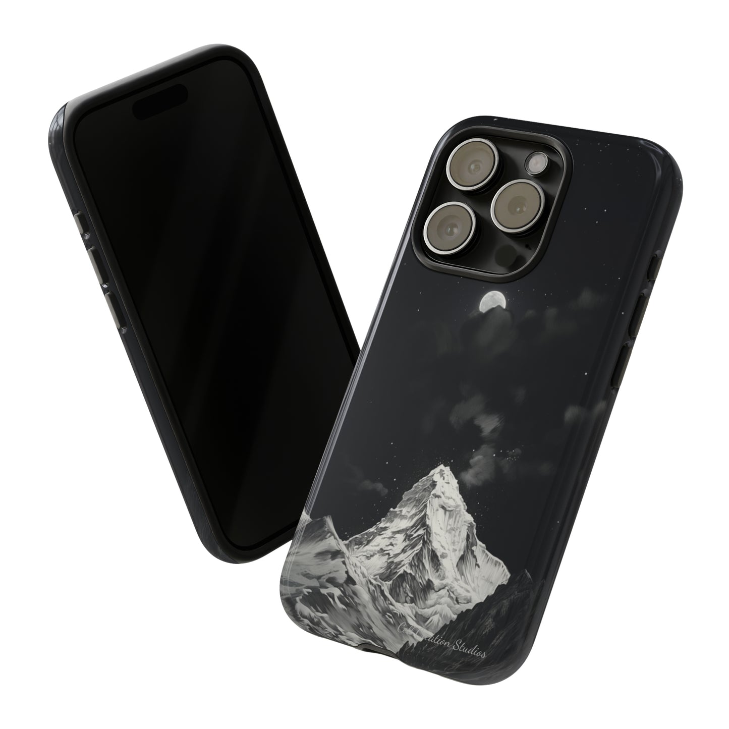 "Moonlit Everest" Phone Case -Tough Cases