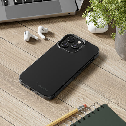 "Stealth Black Defender" -Tough iPhone Cases