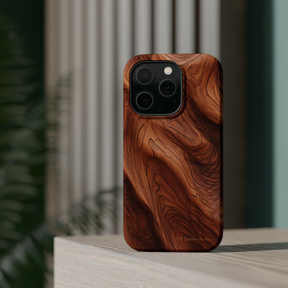 The "Eternal Woodgrain" Phone Case -MagSafe Tough Cases