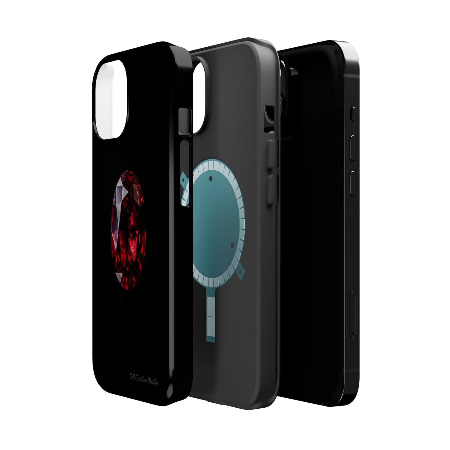 "Ruby Radiance" Phone Case -MagSafe Tough Cases