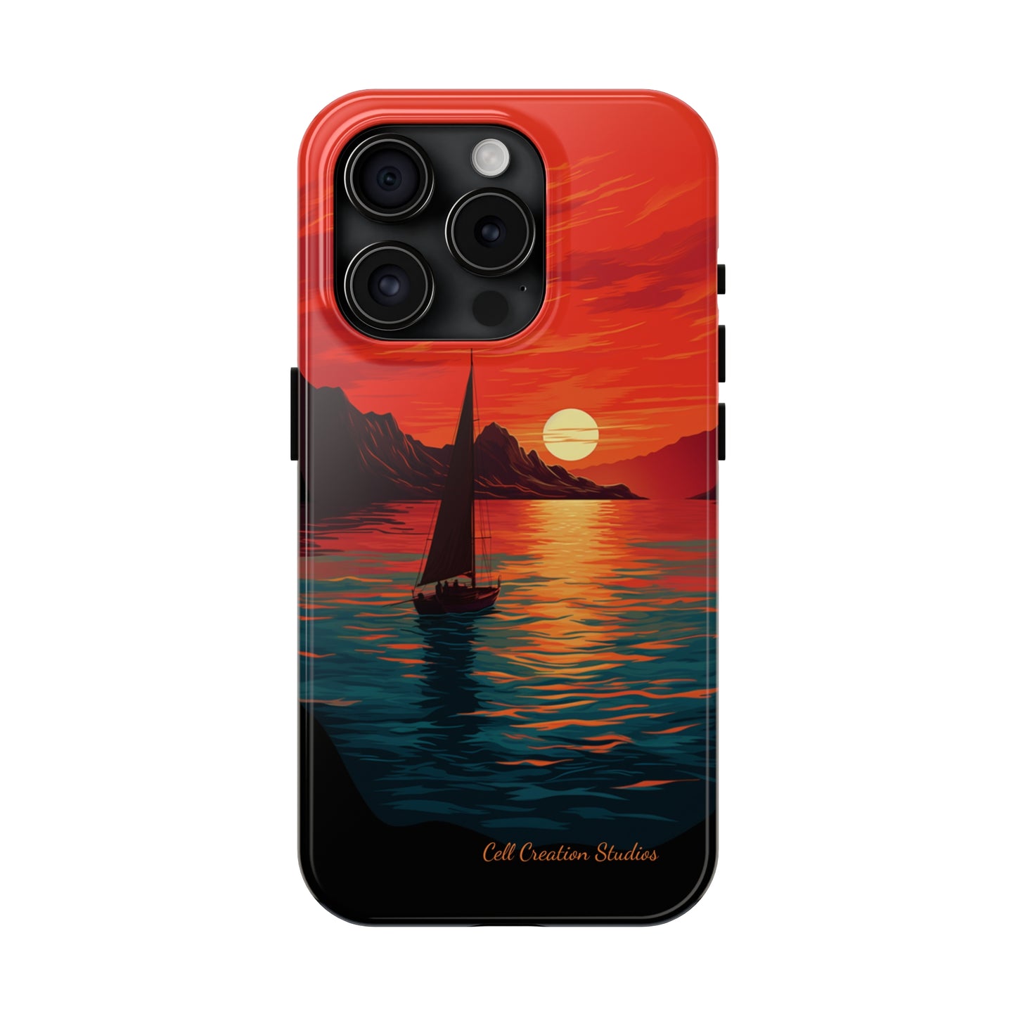 "Serenity at Sunset" -Tough iPhone Cases