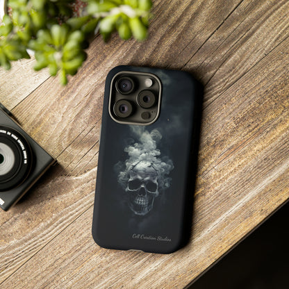 "Ethereal Skull Noir" -Tough iPhone Cases